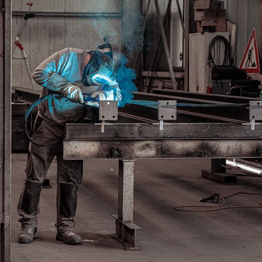 Galerie: Schweißen von Stahl